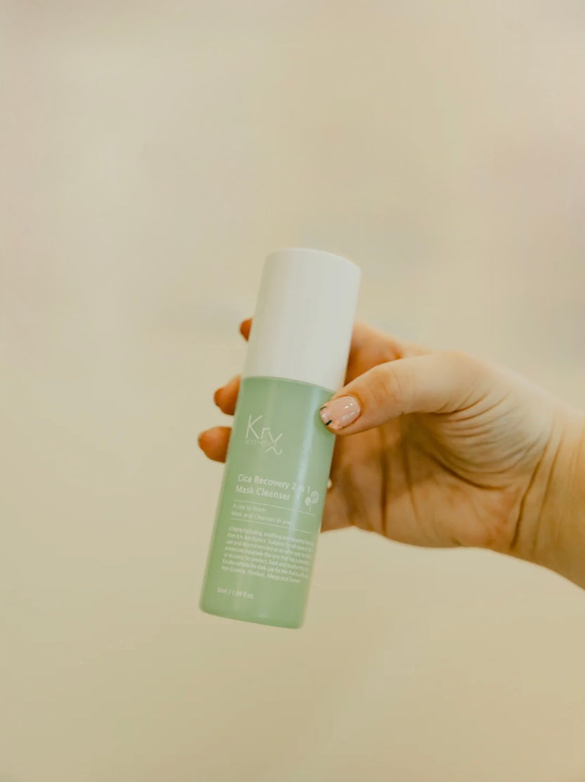 KrX Cica Recovery 2 and 1 Mask Cleanser (Full Size)